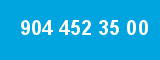 904 452 35 00 904 452 35 00